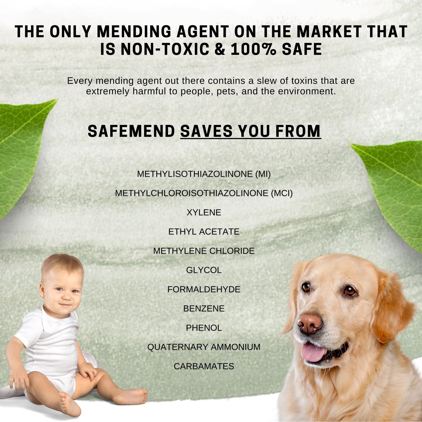 SafeMend™: Non-Toxic Wall Repair Solution