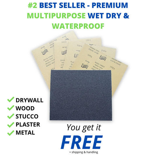 SafeMend™ Premium Sand Paper Free Gift